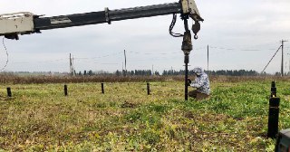 Установка винтовых свай Аксай цена от 3123 руб.
